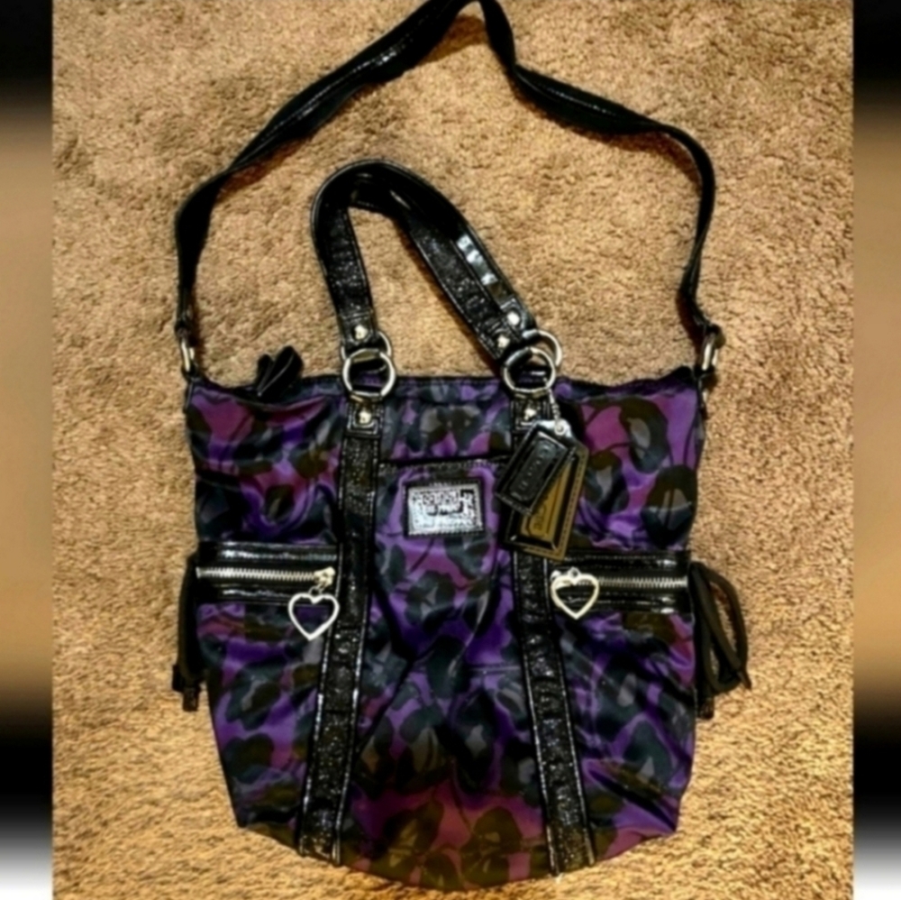 Nwt Coach ocelot tote